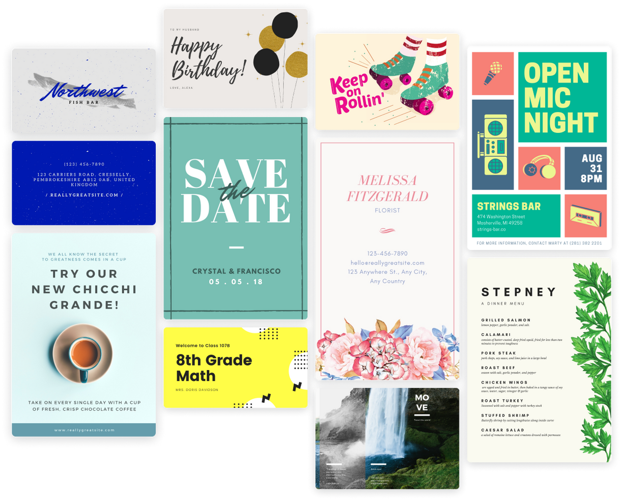 Print dine visitkort ud med Canva, helt gratis Canva
