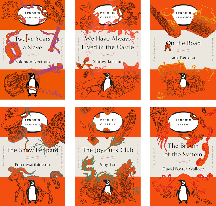 企鹅图书的封面设计或许是你见过的最美书籍排版模板