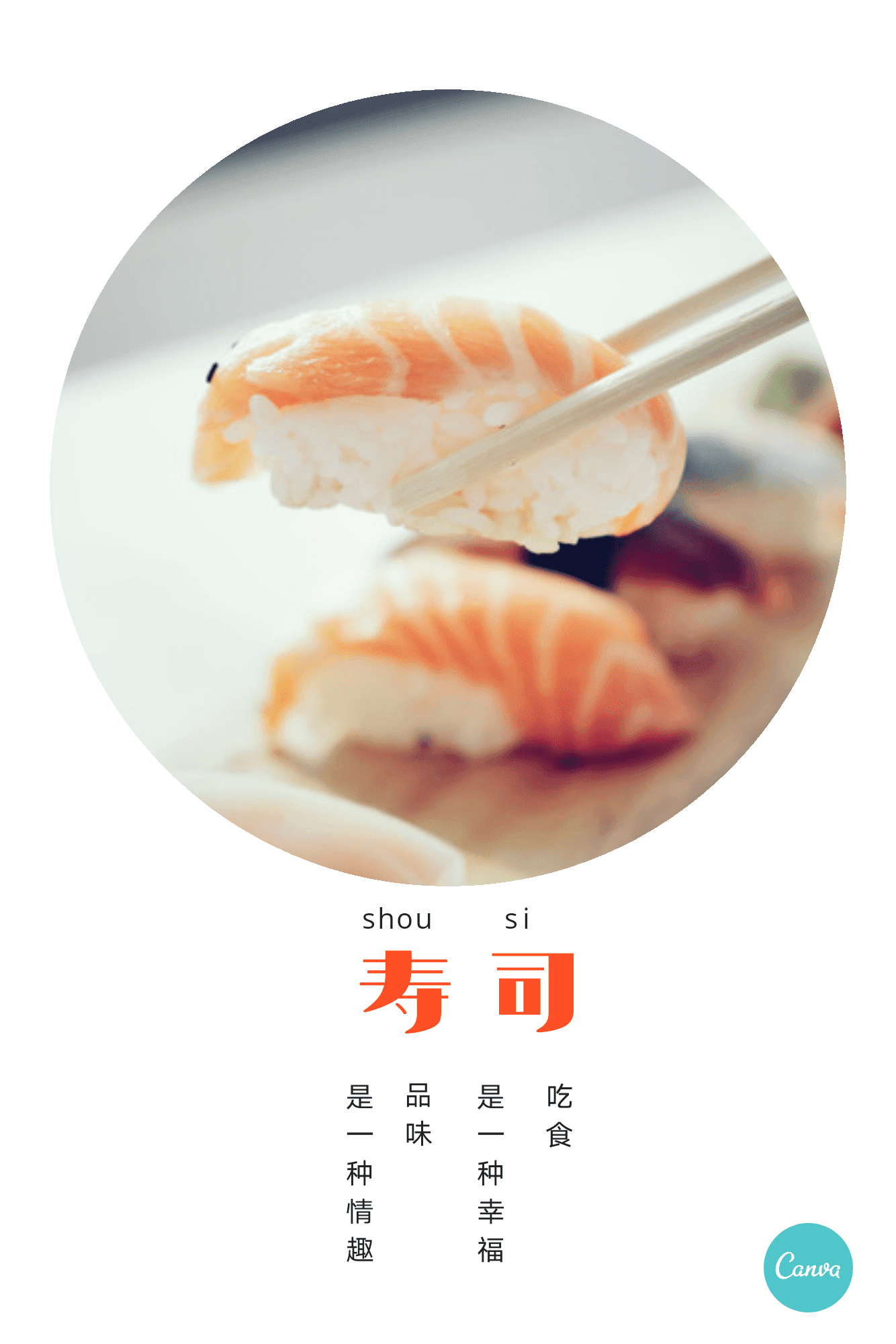 寿司海报 这七种寿司种类你都不知道