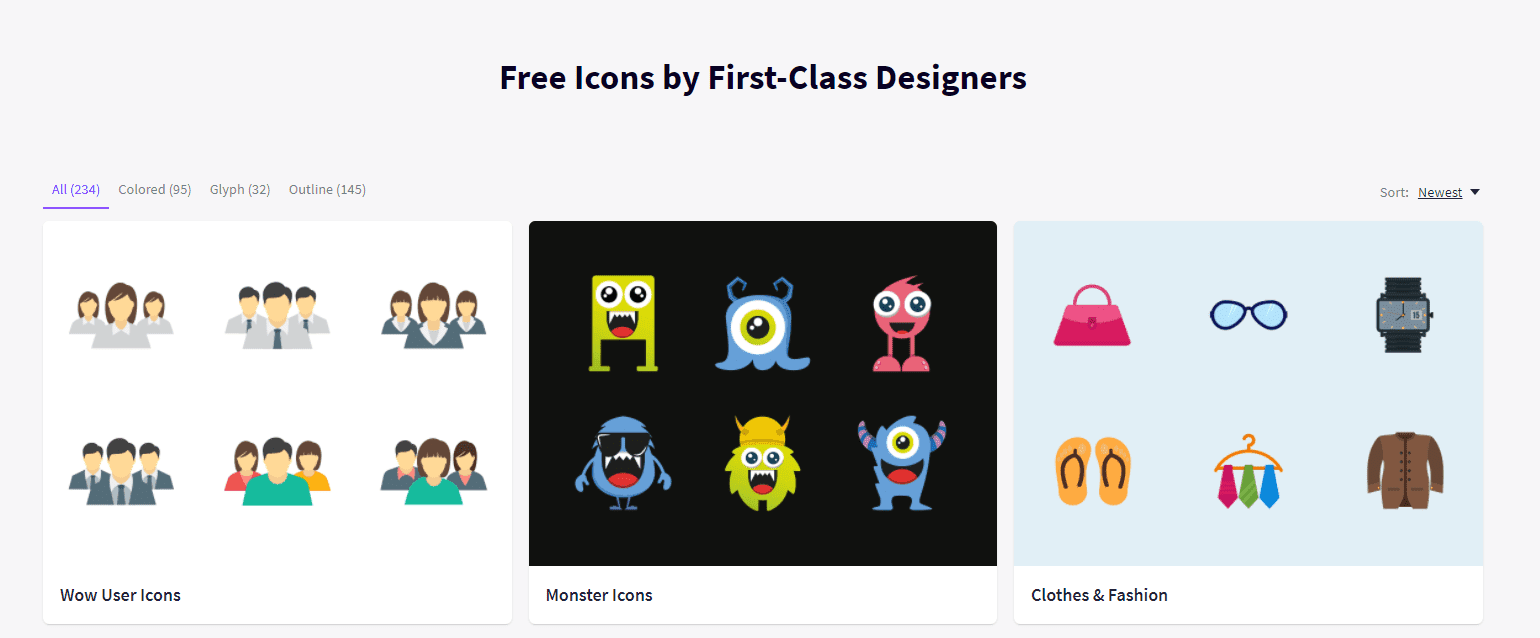 免版权！可以直接使用的icon免费图标分享