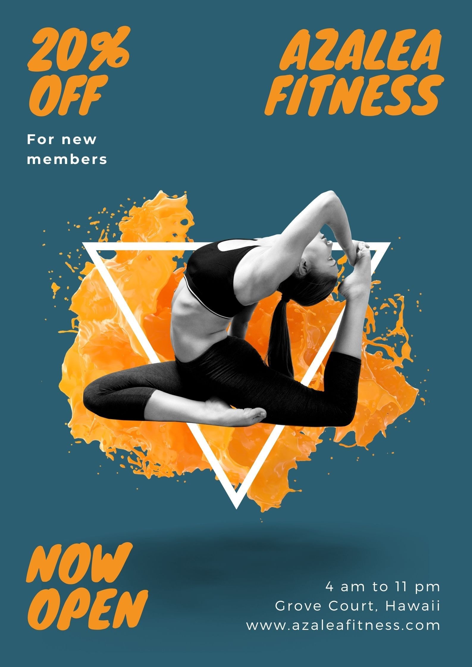 Meiyan Fitness Art Poster - zw17g9a