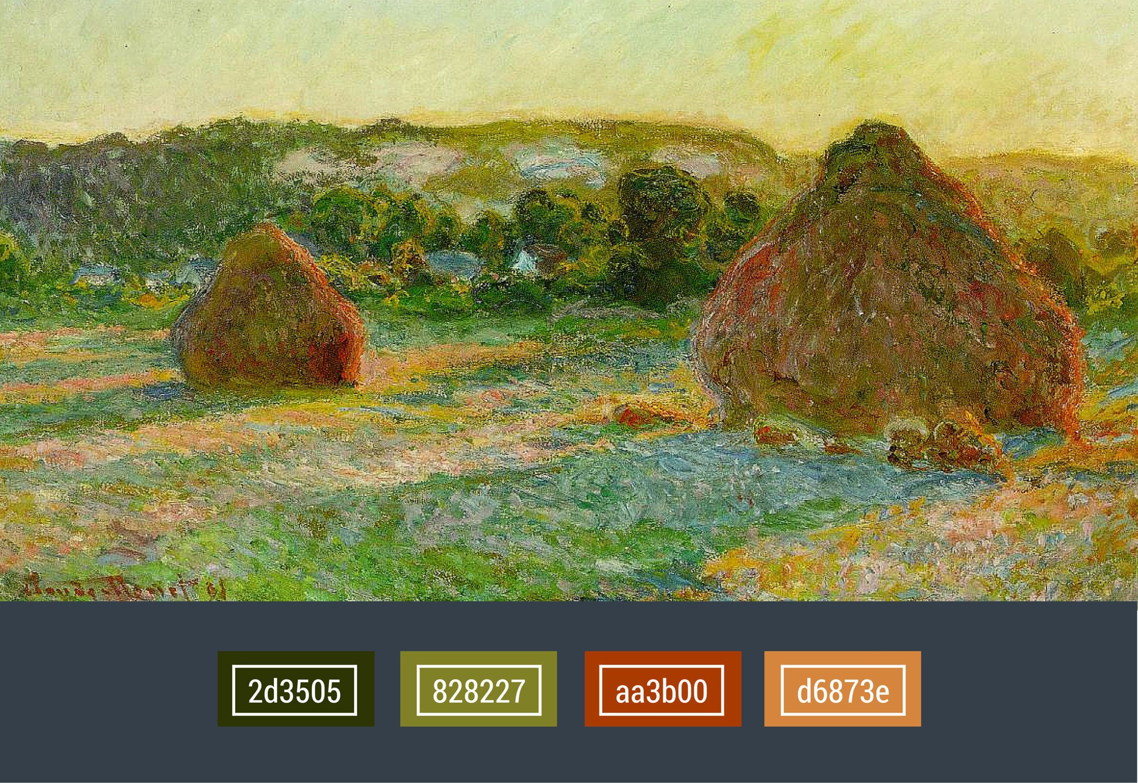 色彩灵感丨藏在世界名画中的大师级配色美学 