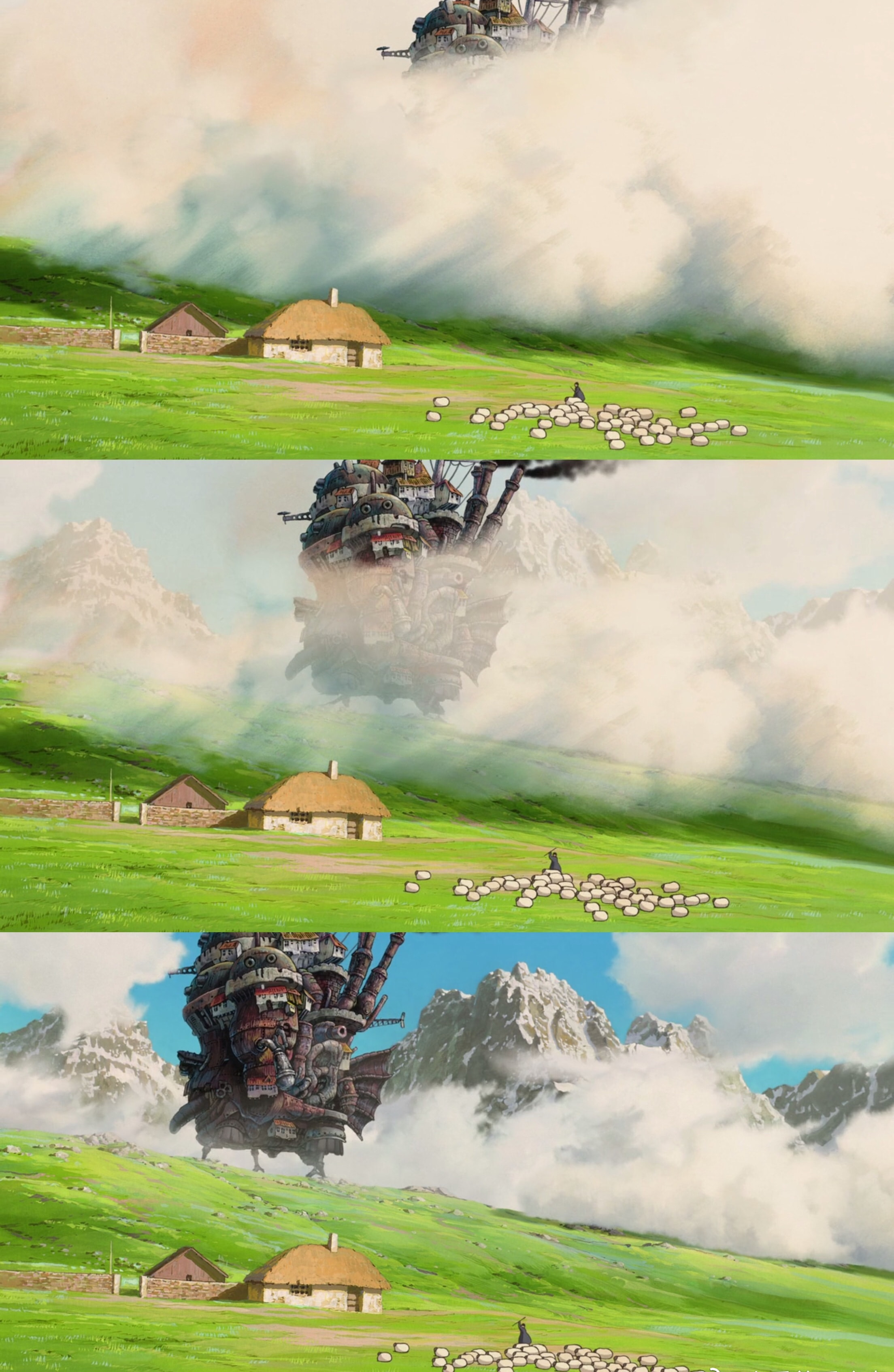 哈尔的移动城堡 一座被爱与治愈的城堡